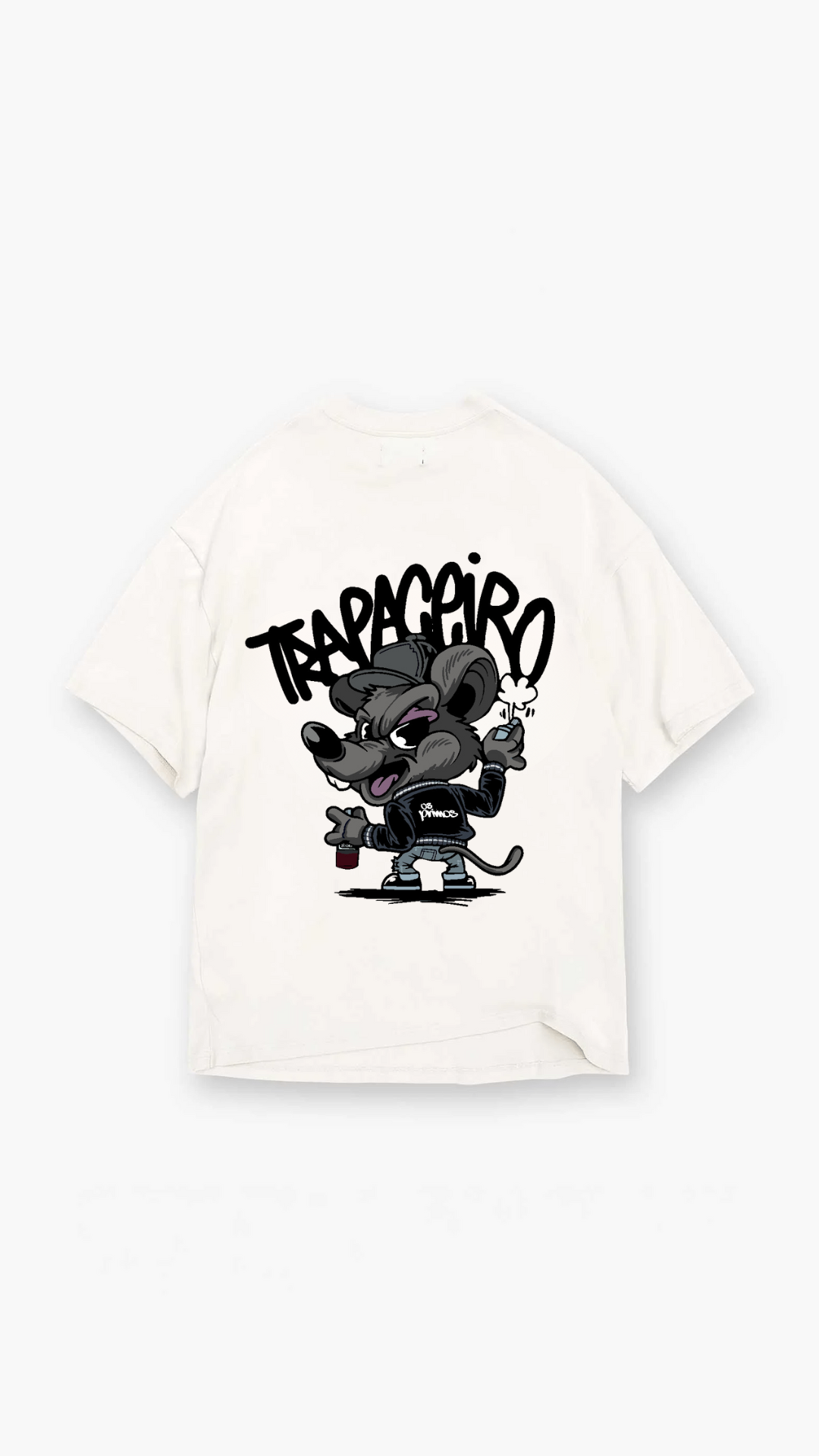 T-shirt Branca Trapaceiro - OS PRIMOS