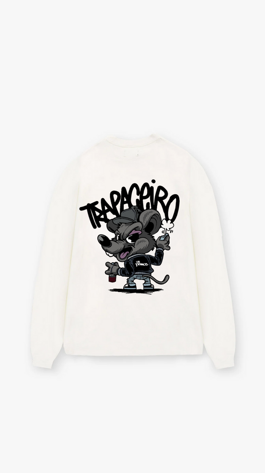 Sweatshirt Flat White Trapaceiro - OS PRIMOS