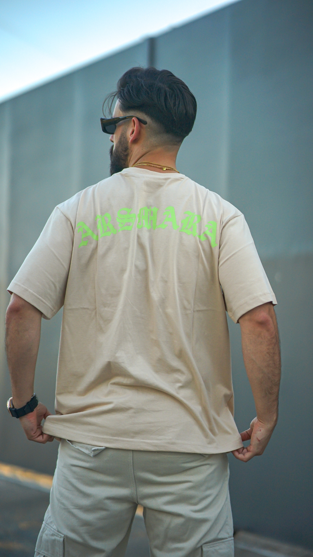 Ancient Oversize BEIGE T-shirt