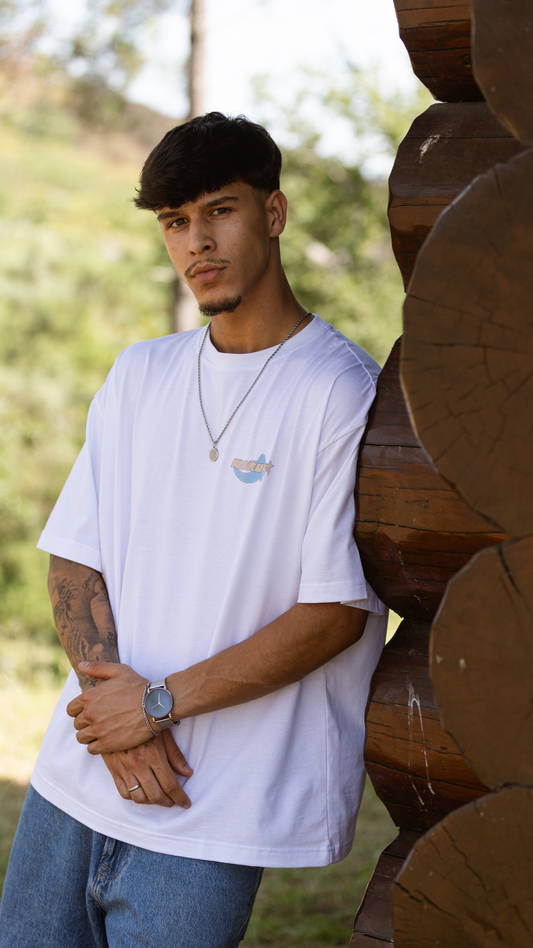 T-shirt Branca Warup - OS PRIMOS