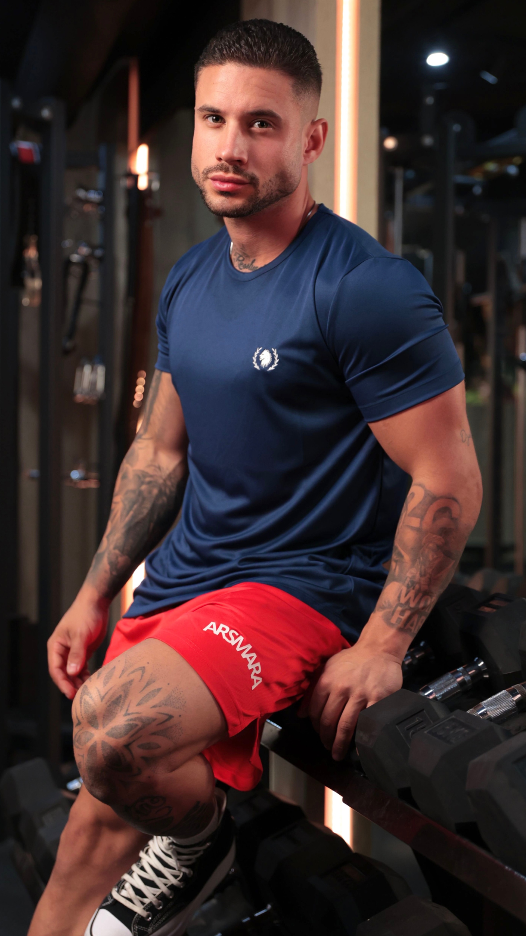 T-shirt Sport Azul Marinho