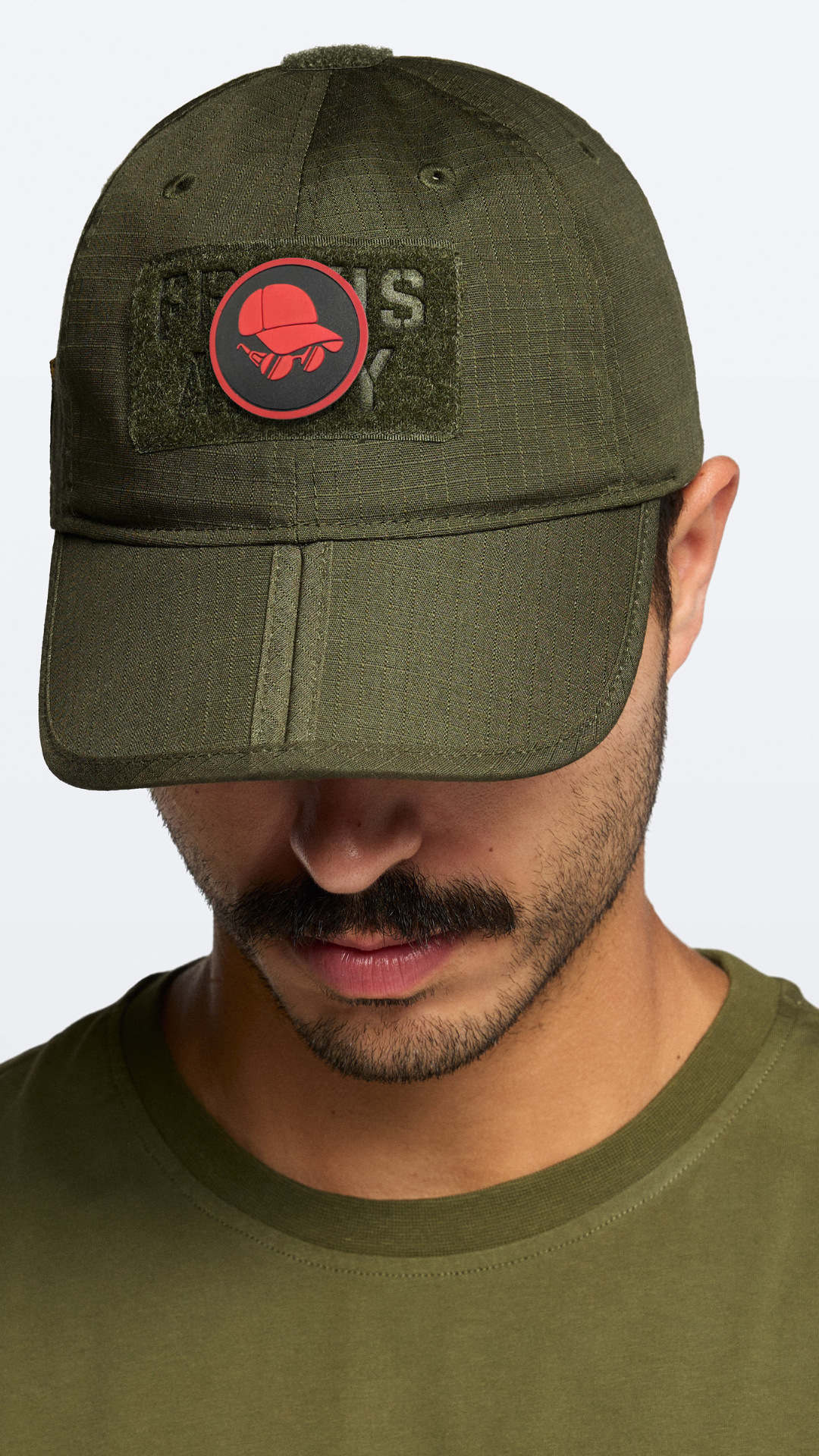 Boné Ranger Mike Billions- Emblema Vermelho