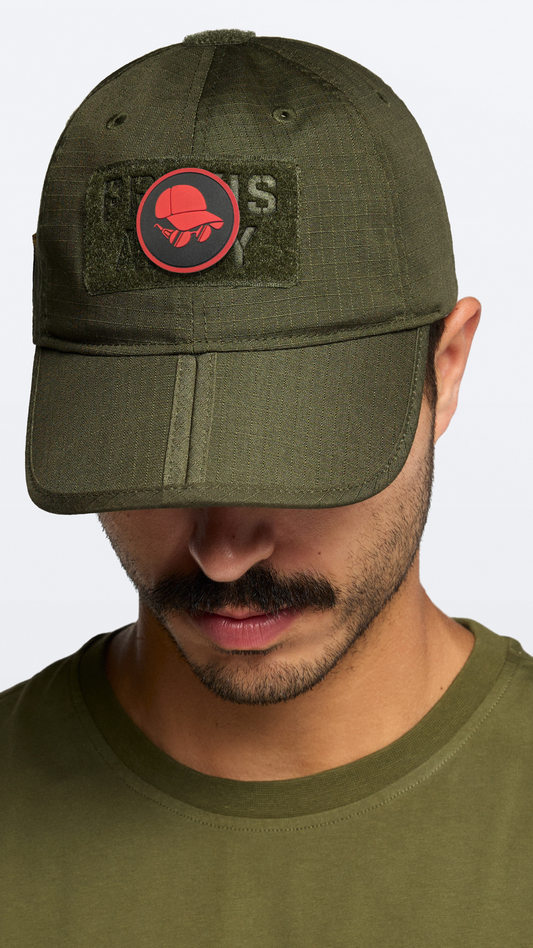 Boné Ranger Mike Billions- Emblema Vermelho