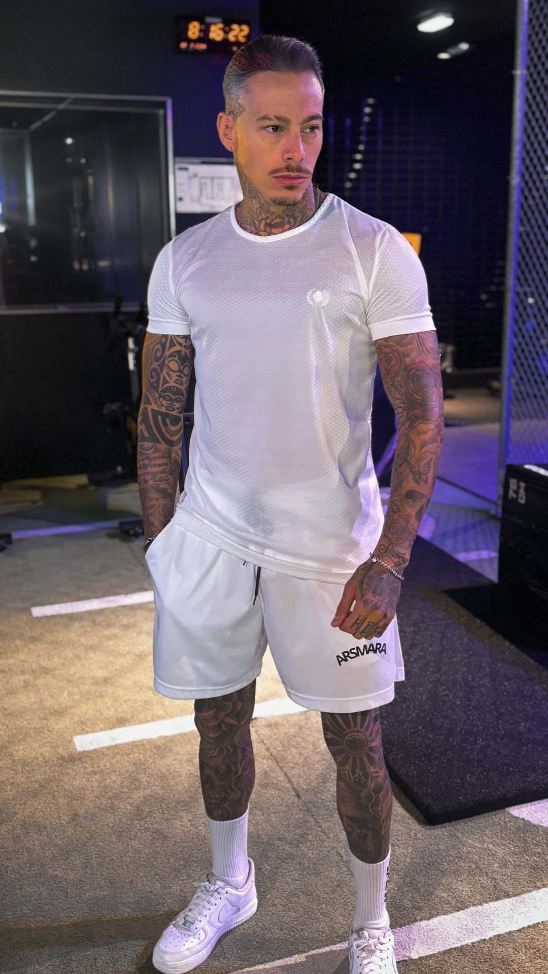 Calção League Branco