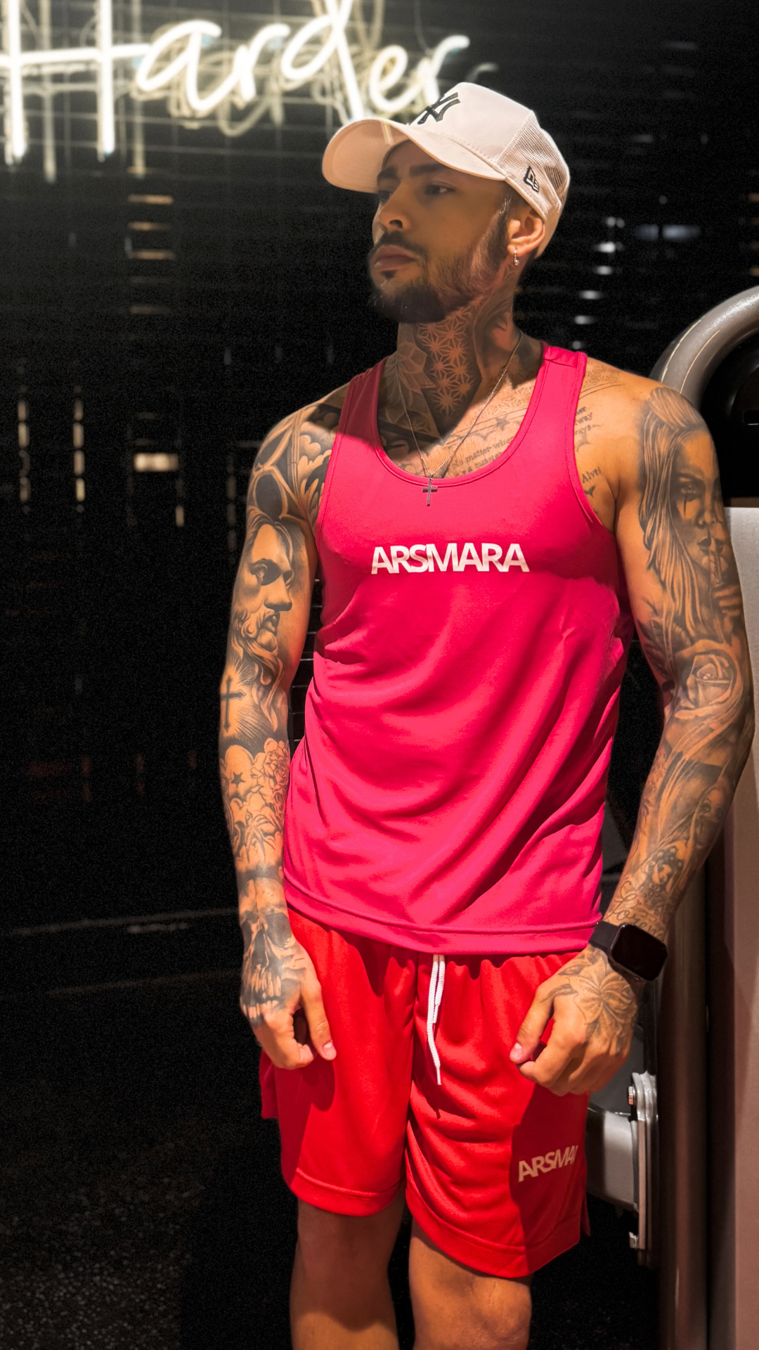 T-shirt Alças Rosa