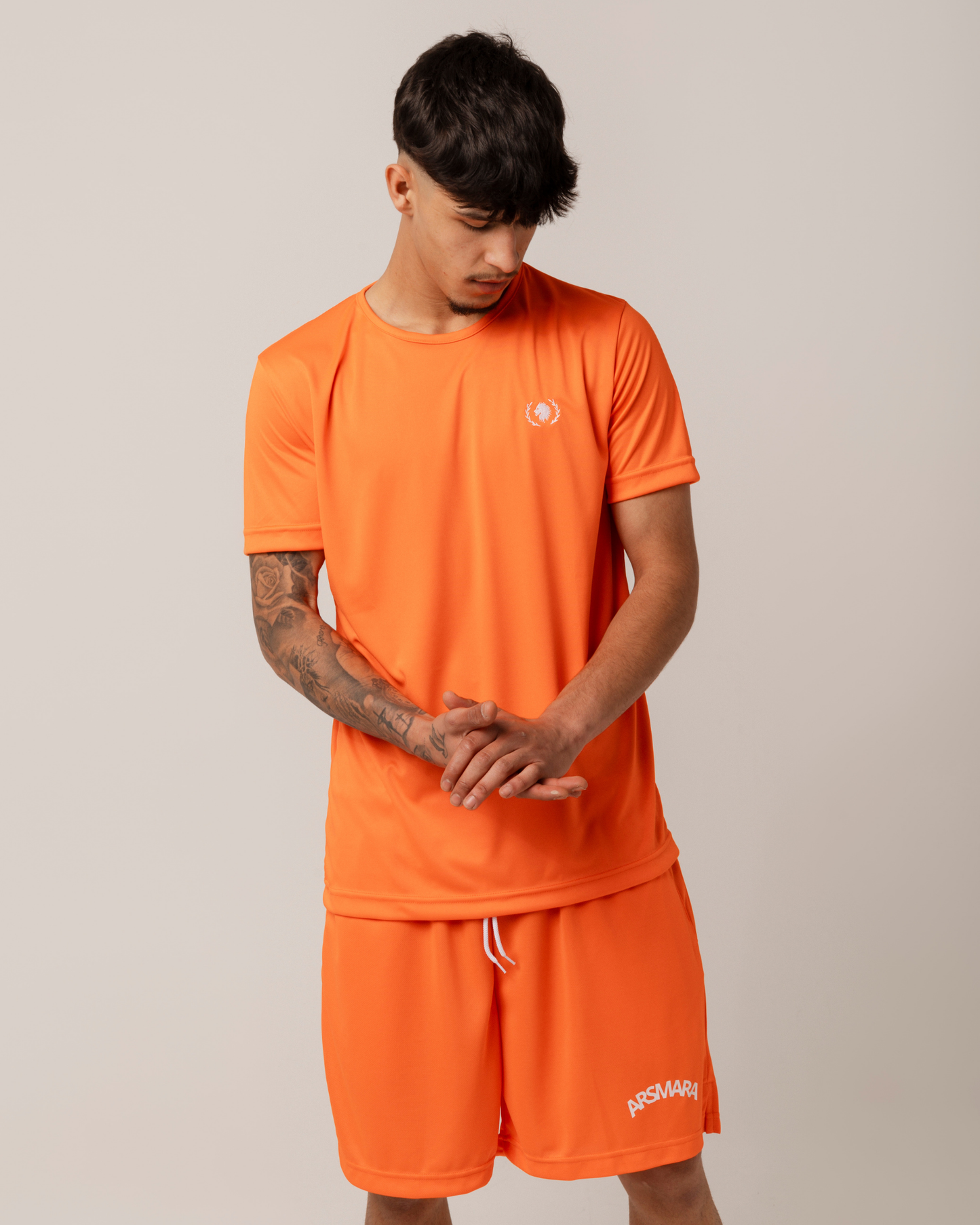 Camiseta deportiva naranja