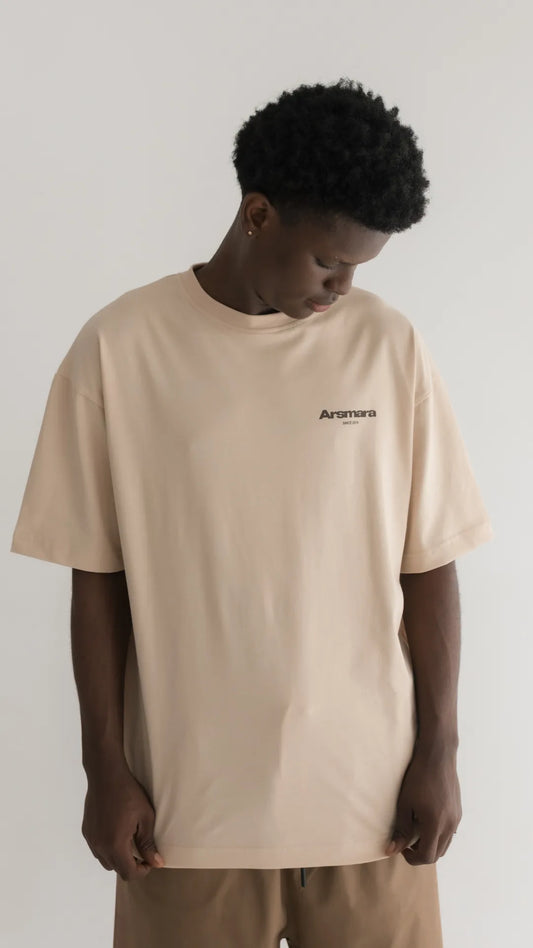 T-shirt Bege Never my Loss