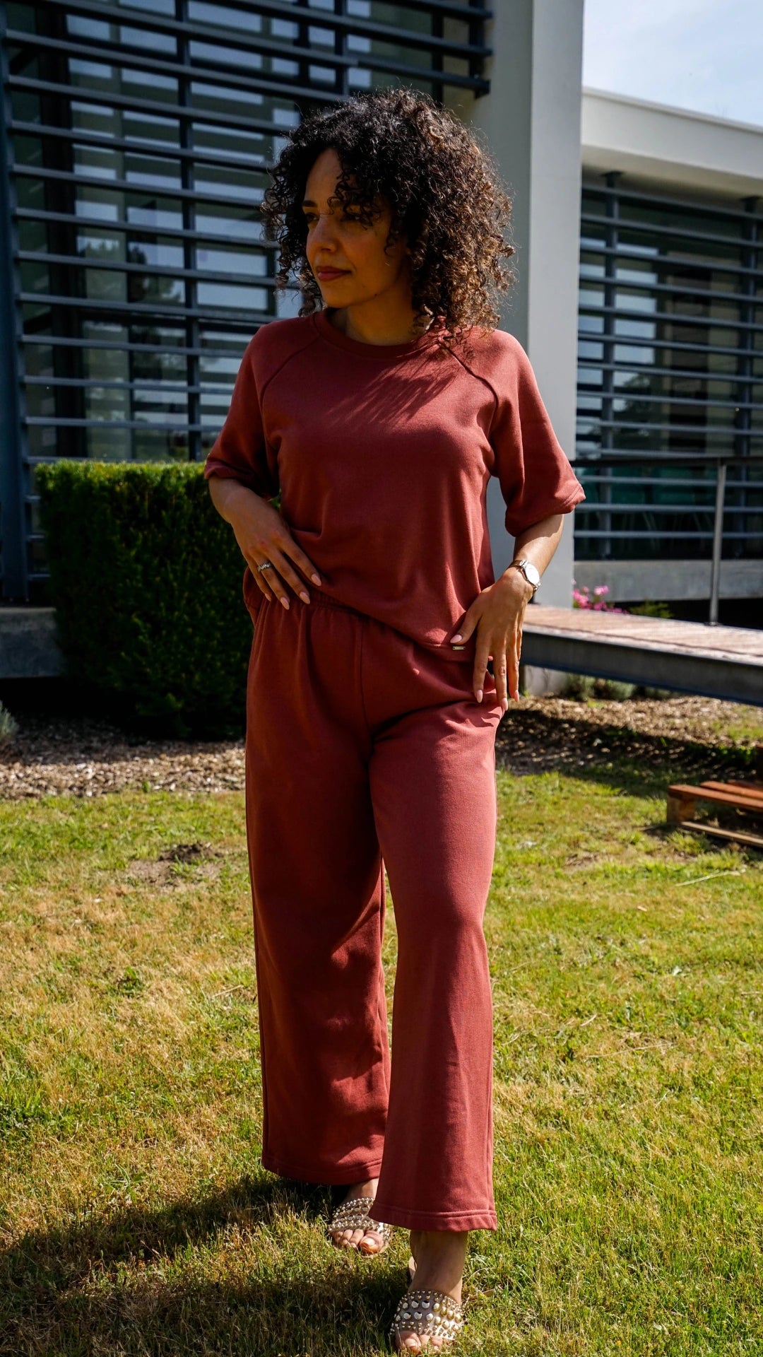 Conjunto Rhea Castanho - Maragata