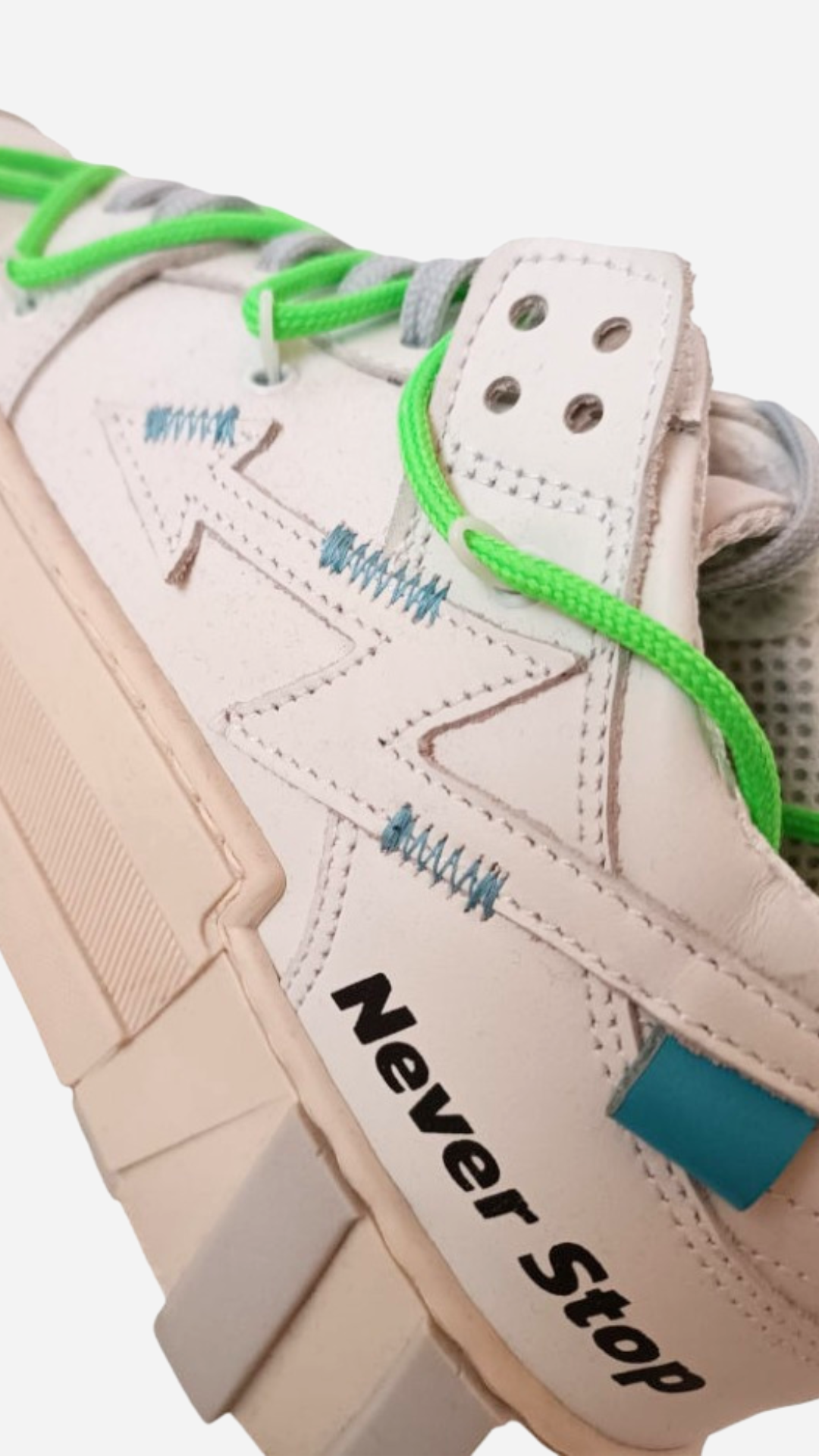 Sapatilha Strong Azul e Verde