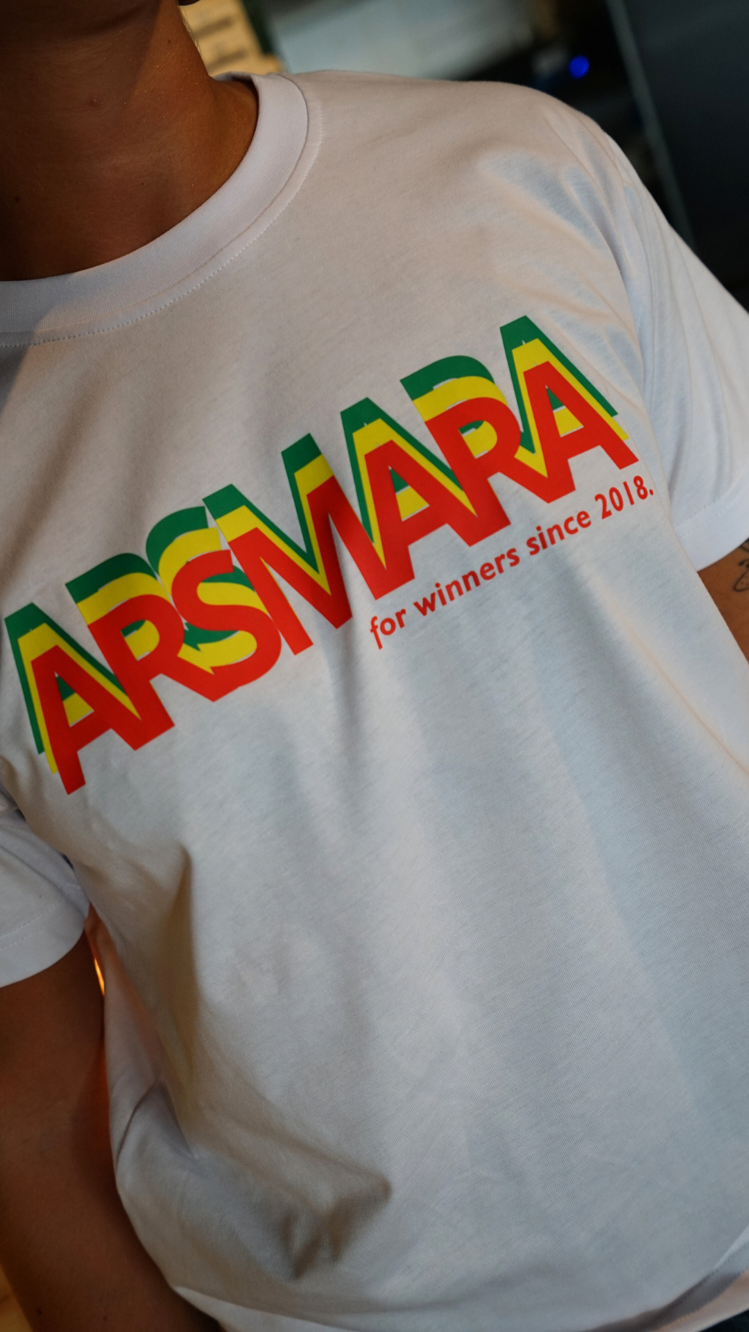 T-shirt Unissexo GAME Branca