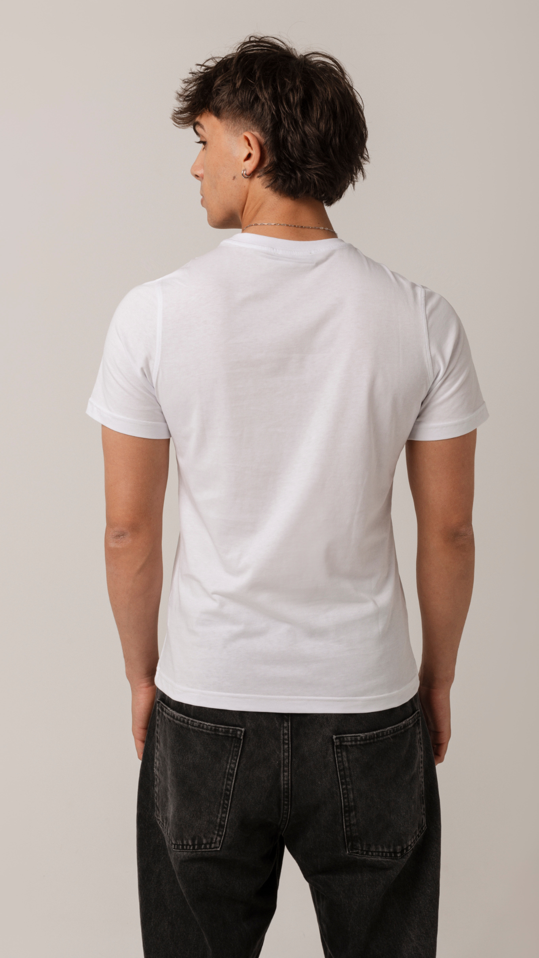 T-shirt ARSMARA White Slim Fit