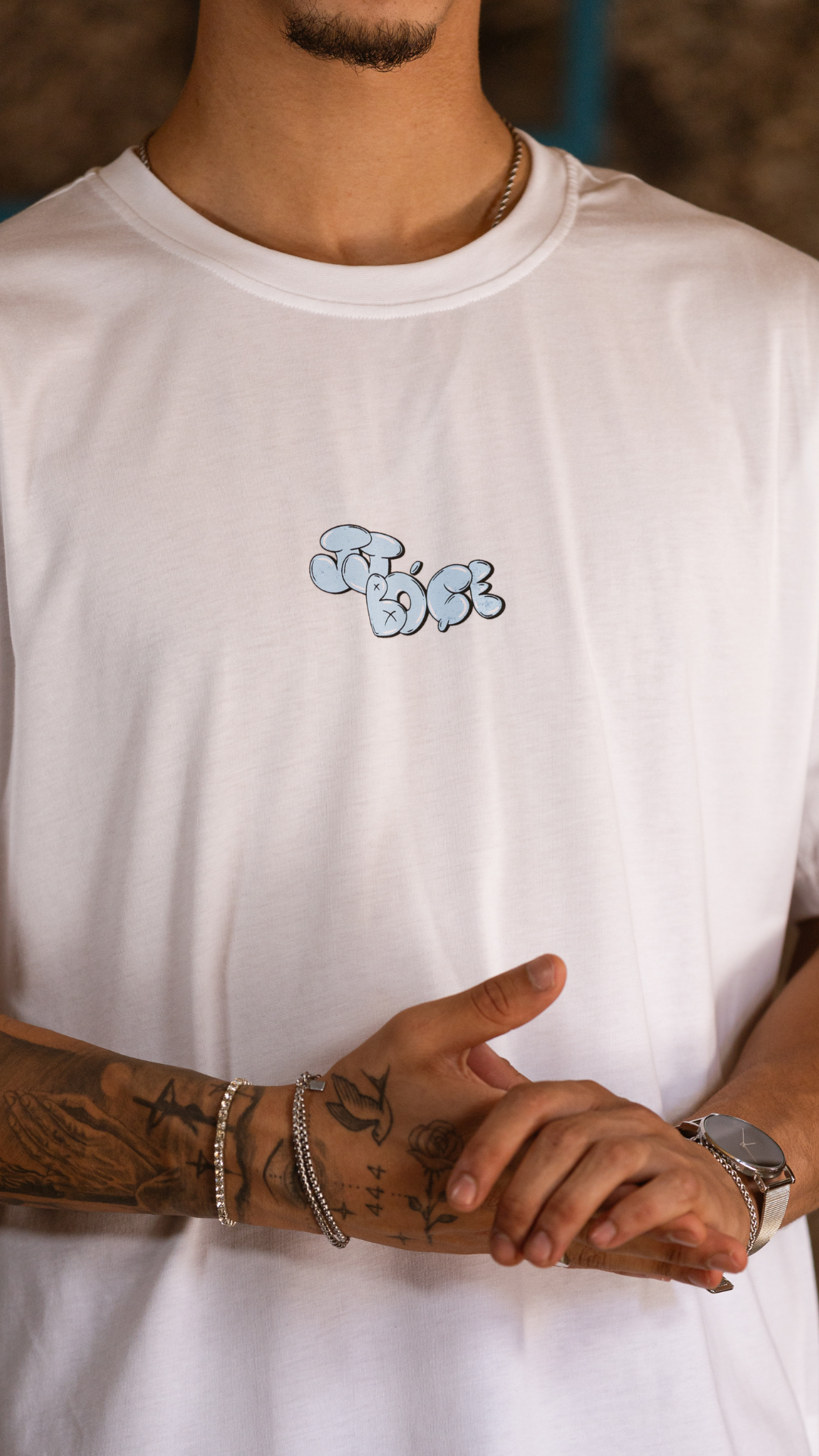 T-shirt branca TEIKIRISE? - JJBóçe