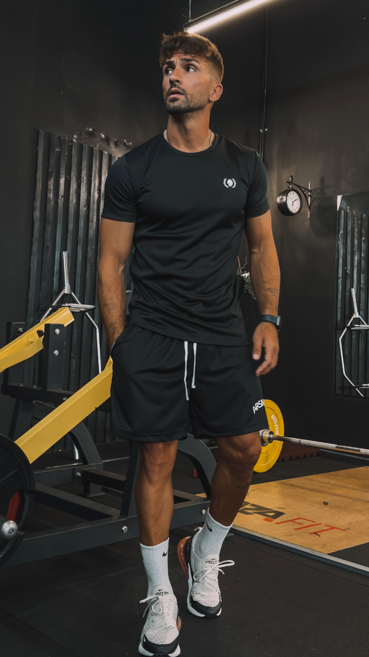 T-shirt Sport Preta