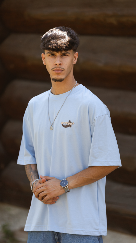 T-shirt Azul Warup - OS PRIMOS