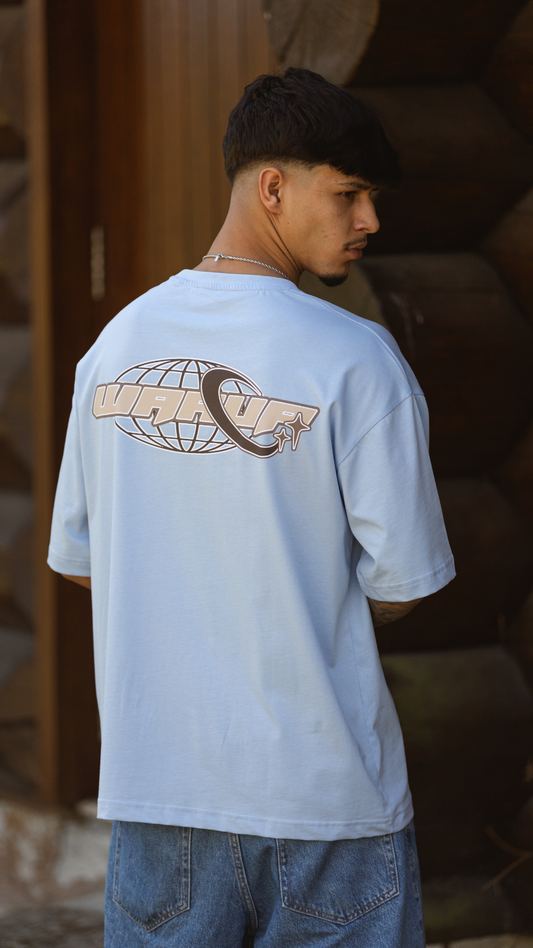 T-shirt Azul Warup - OS PRIMOS