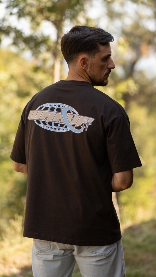 T-shirt Brown Warup - OS PRIMOS
