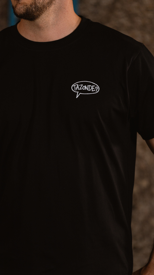 T-shirt Preta TAZONDE? - JJBóçe