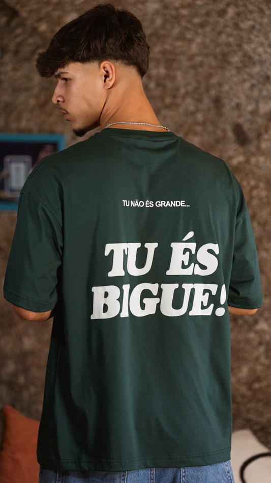 T-shirt Verde TU ÉS BIG! - JJBóçe