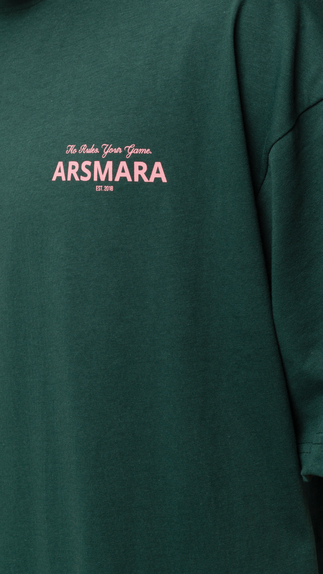 T-shirt NRYG Green/Pink Oversize