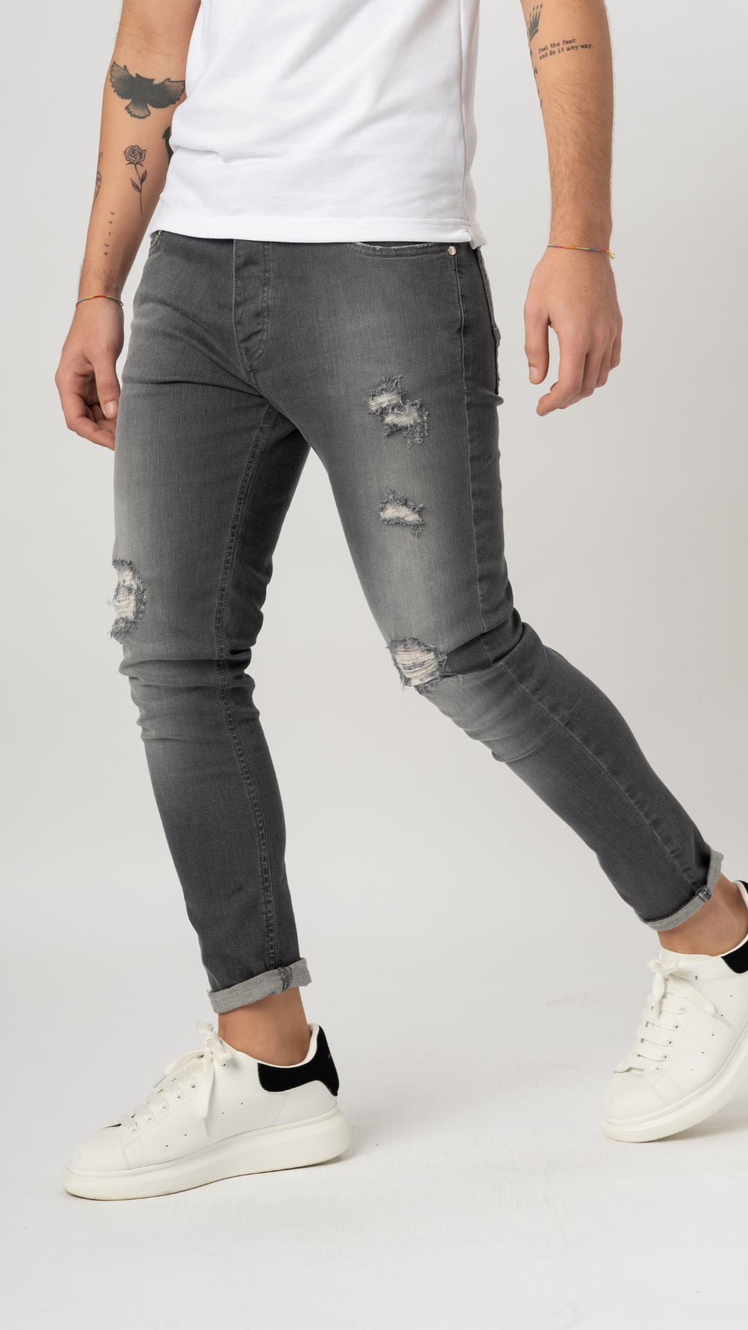 Jeans PREMIUM Cinzenta