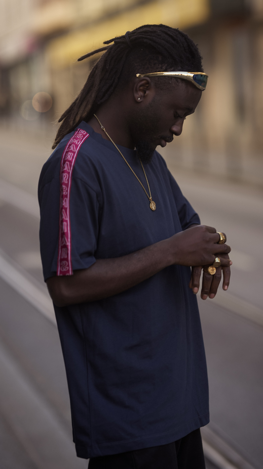 T-shirt TAPERED Azul Marinho