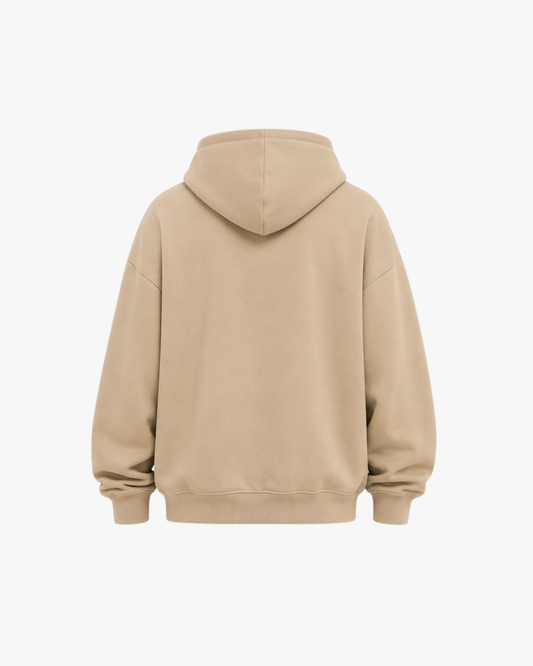 Sudadera con Capucha Marrón - LOS PRIMOS