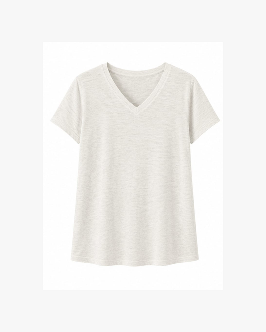 LINNEN T-SHIRT - Maragata