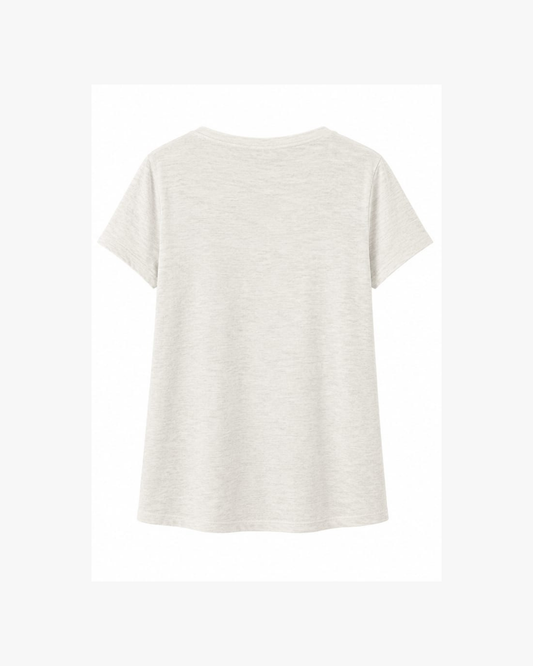 LINNEN T-SHIRT - Maragata