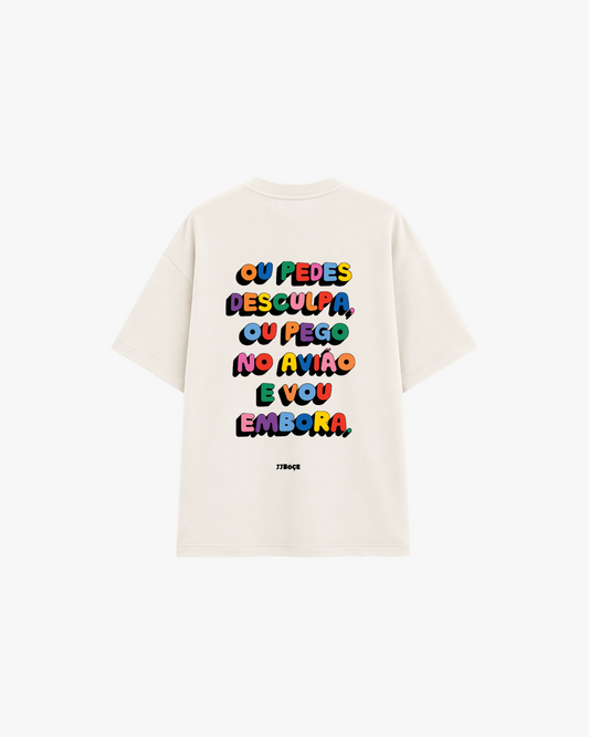 T-SHIRT VOU EMBORA - JJBóçe