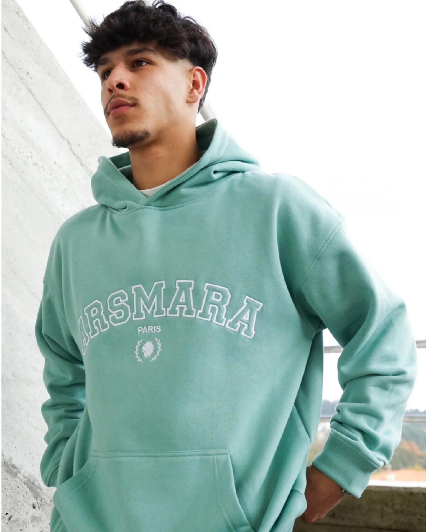 PARIS EMBROIDERY HOODIE