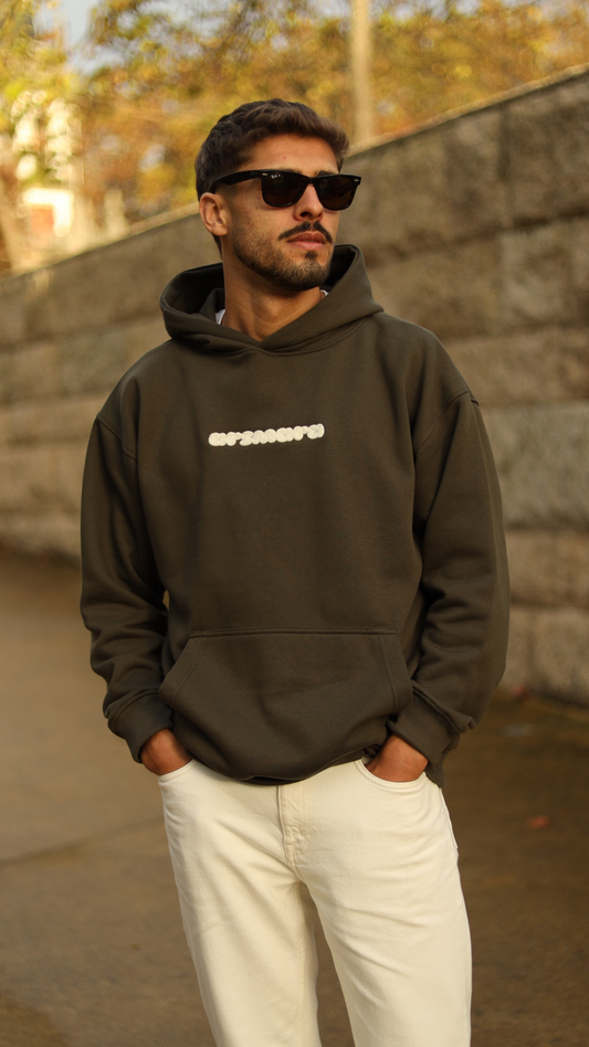 Hoodie LOGO Caqui