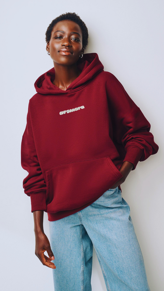 Hoodie LOGO Bordeaux