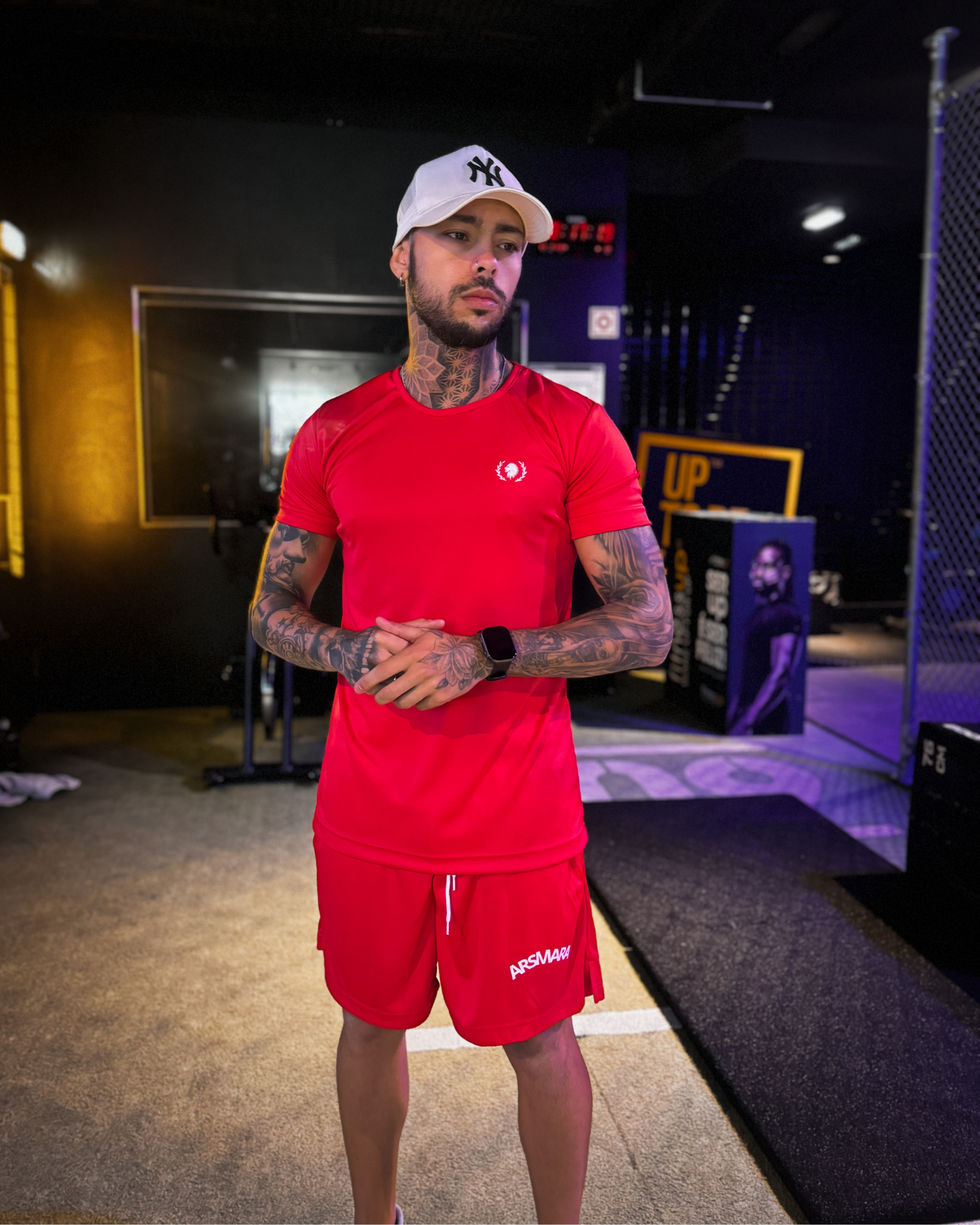 Camiseta deportiva naranja