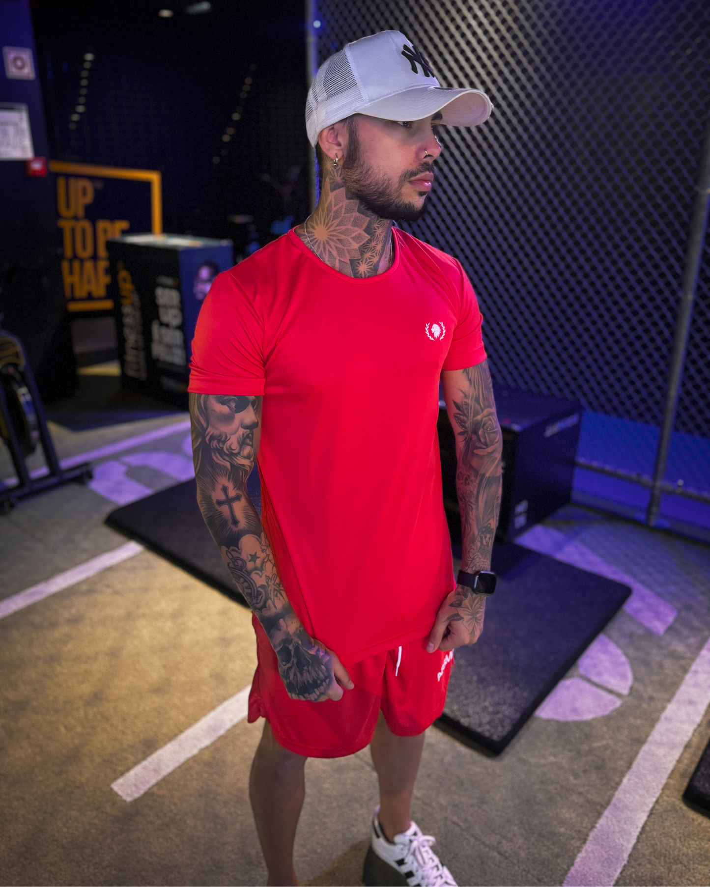 Camiseta deportiva naranja