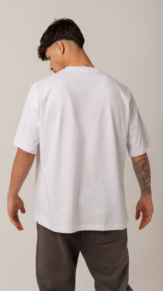 T-shirt White Oversize Básica