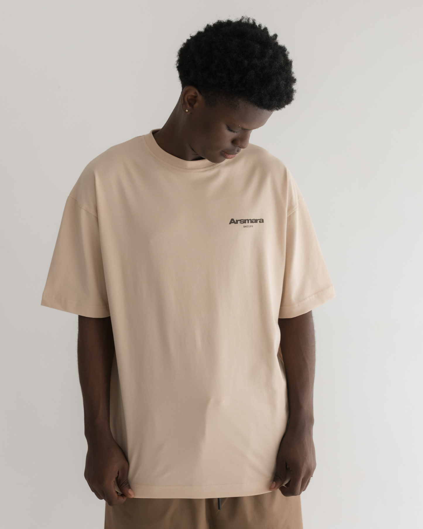 Beige Never my Loss T-shirt
