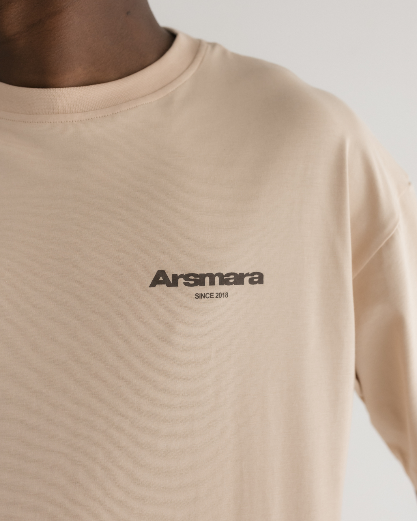 Beige Never my Loss T-shirt