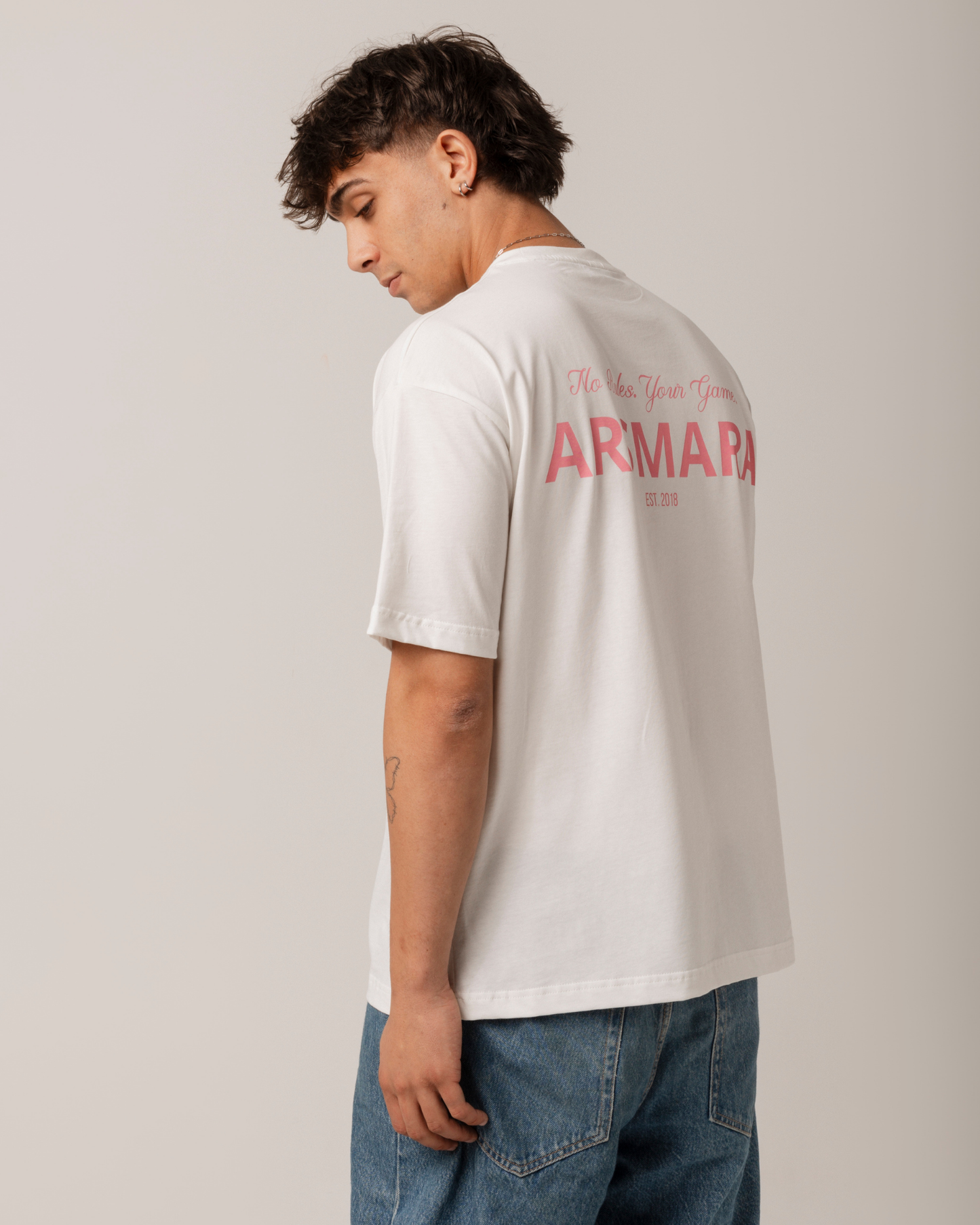 NO RULES PINK T-SHIRT
