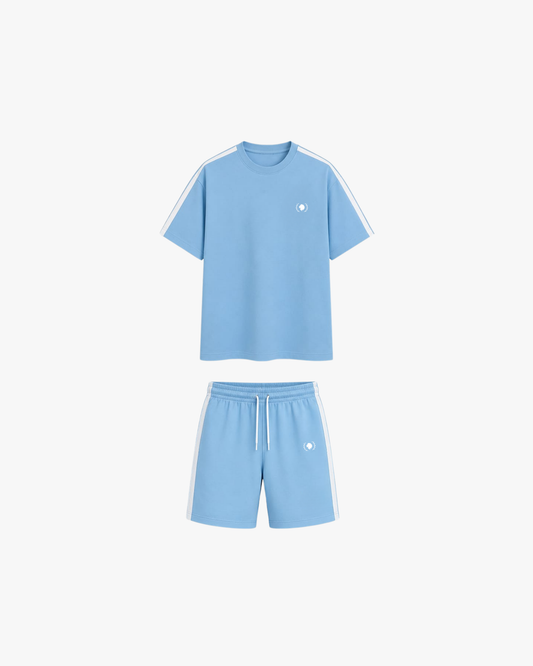 Twinset azul claro con cinta