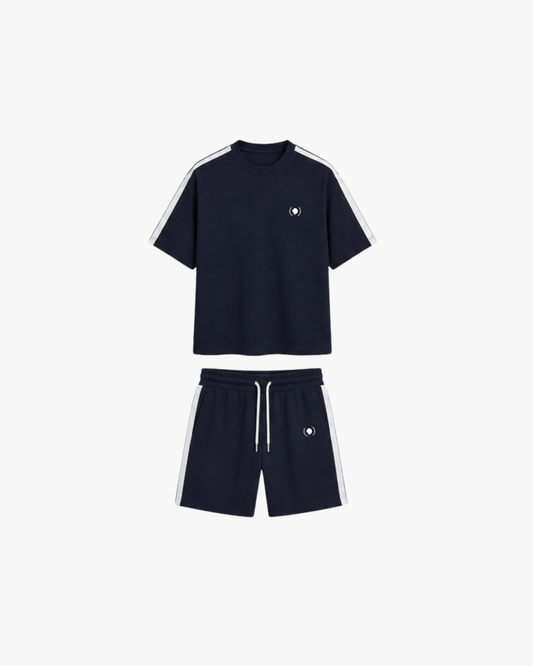 Twinset azul marino con cinta