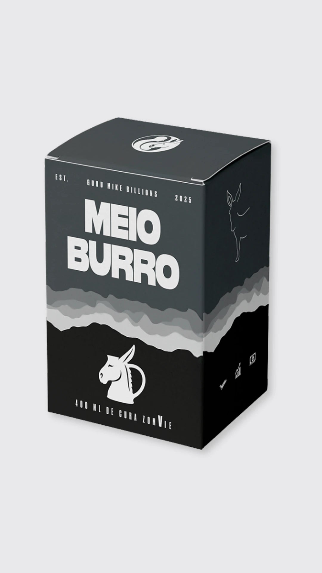 Caneca ‘Meio Burro’ Preta