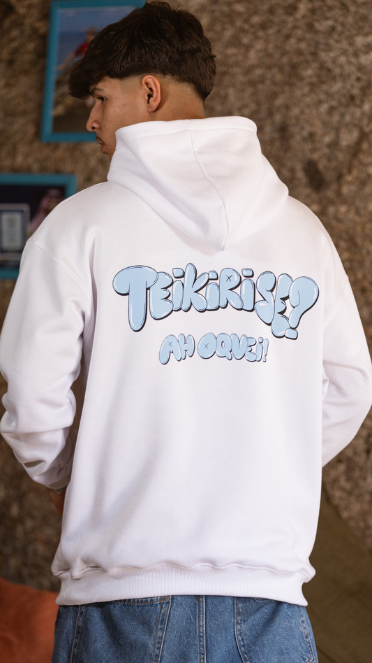 Hoodie Branco TEIKIRISE? - JJBóçe