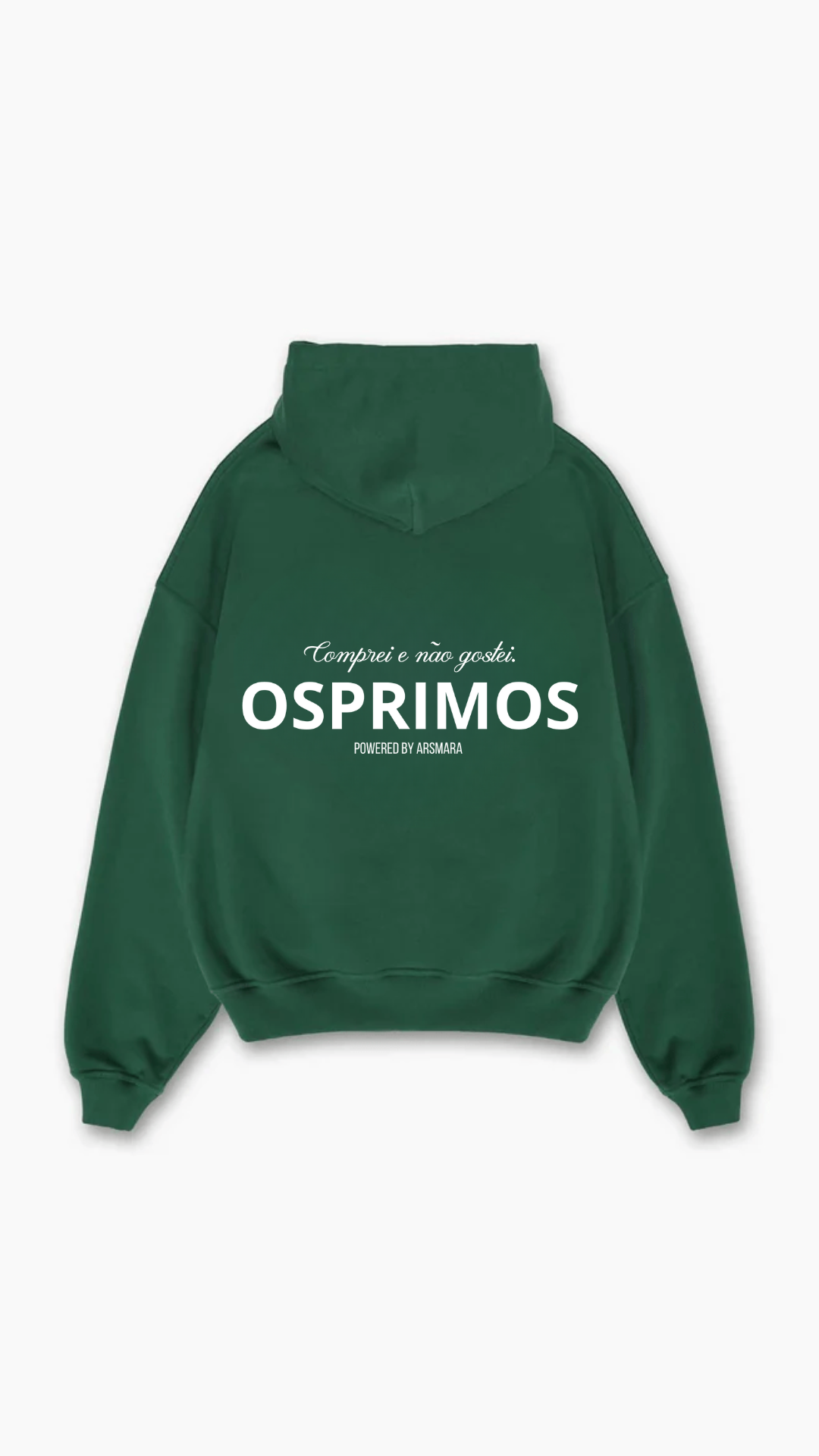 Hoodie Verde - OS PRIMOS