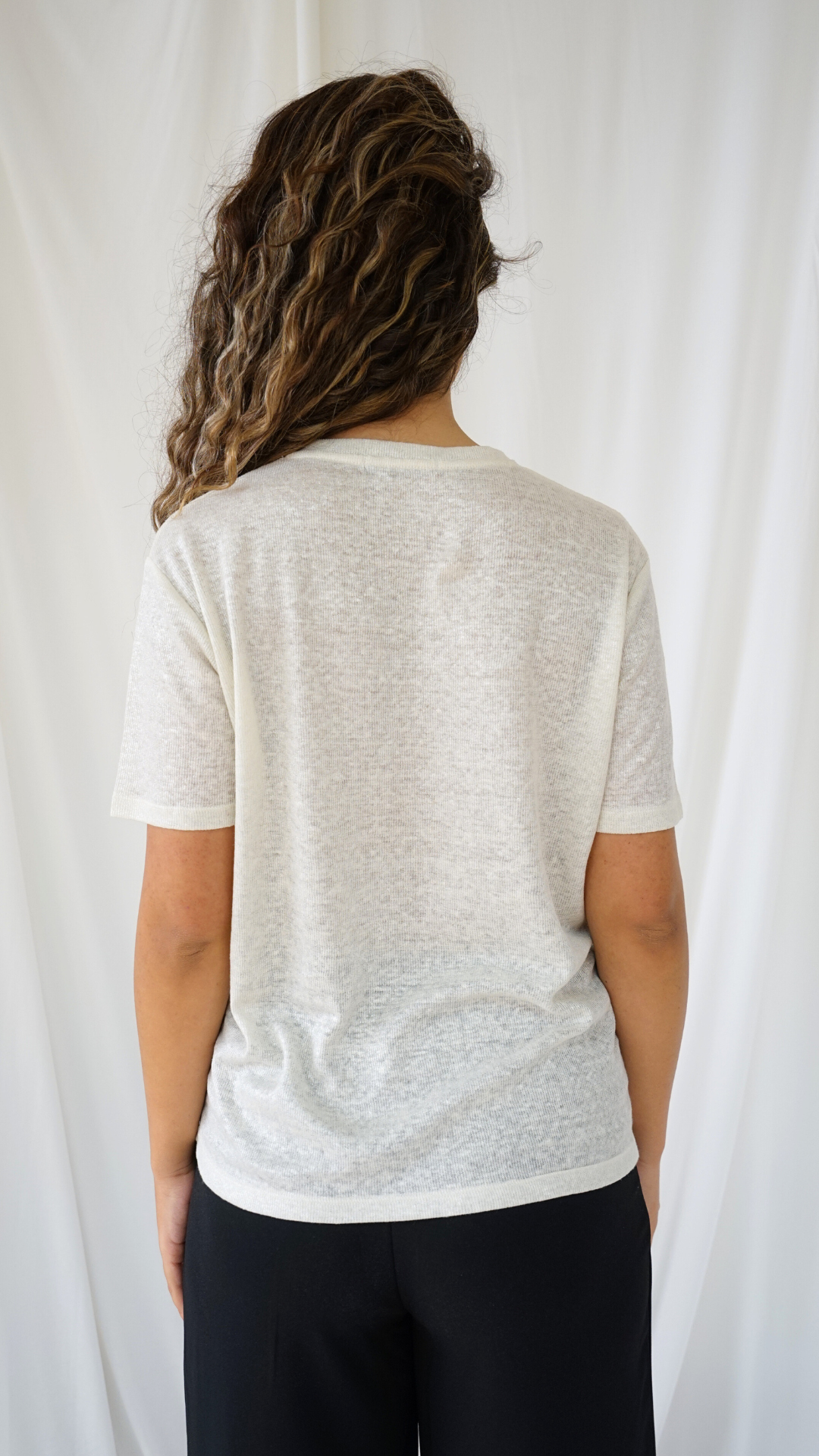 LINNEN T-SHIRT - Maragata