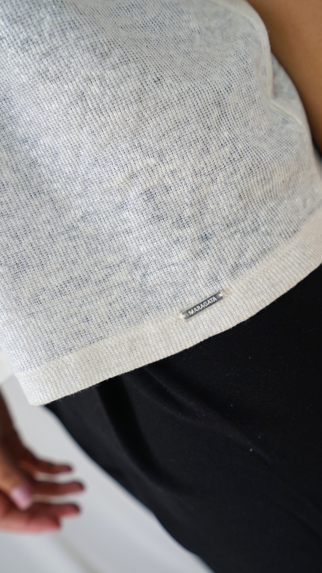 LINNEN T-SHIRT - Maragata