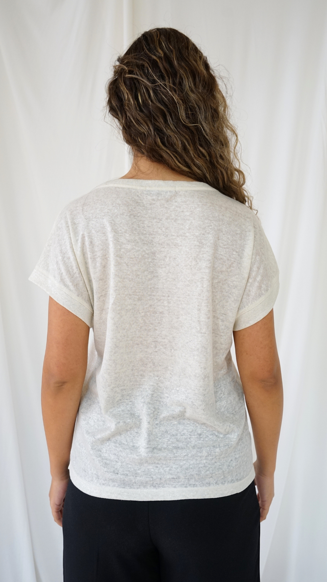 LINNEN T-SHIRT - Maragata