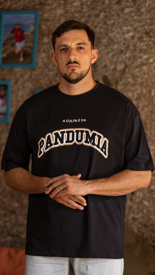 T-shirt Azul PANDUMIA - JJBóçe