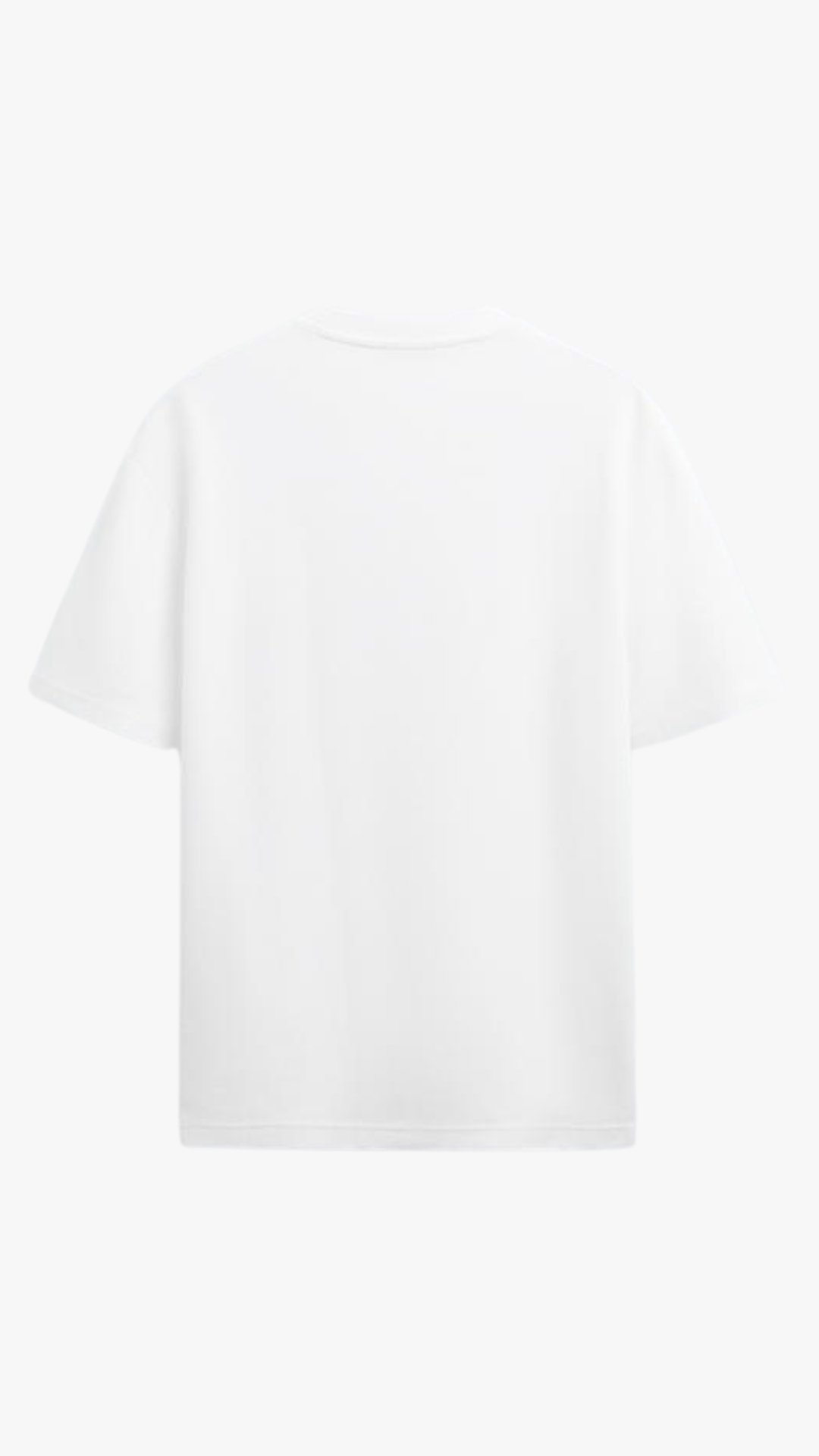 Virgil Tribute T-shirt Branca Oversize